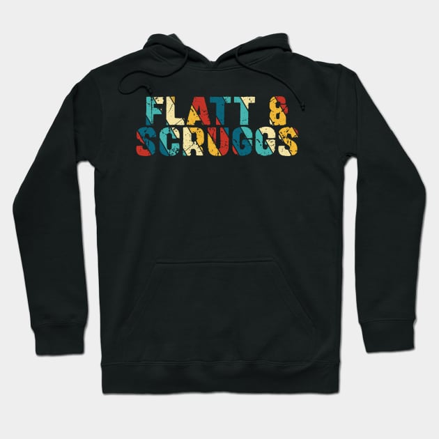 Retro Color - Flatt & scruggs Hoodie by Arestration